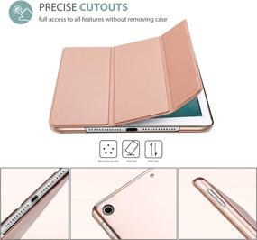 img 2 attached to 📱 ProCase iPad Mini 5 Case - Slim Stand Protective Cover for 2019 Apple iPad Mini 5 7.9 Inch, Rosegold