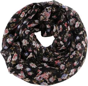 img 2 attached to 🧣 Stylish Lightweight Infinity Scarf for Women - Must-Have Women's Accessory