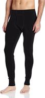 👖 706 kancamagus men's midweight bottom in black, large tall - minus33 merino wool logo