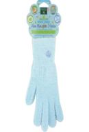 discover the luxurious comfort of earth therapeutics aloe moisture gloves – ultra plush blue, 1 pair logo