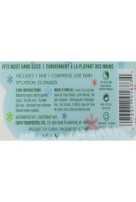 img 1 attached to Discover the Luxurious Comfort of Earth Therapeutics Aloe Moisture Gloves – Ultra Plush Blue, 1 Pair