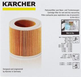 img 2 attached to Karcher 64145520 6 414 552 0 Cartridge Filter