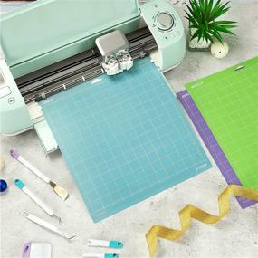 img 3 attached to AIRCUT Cutting Mat Set for Cricut Maker/Explore Air 2/Air/One - 12x12 Inch, Multiple Adhesive Sticky Quilting Cutting Mats - StandardGrip, LightGrip, StrongGrip - Replacement Accessories for Cricut Machine