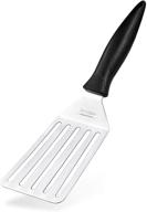 🍳 bolexino stainless steel slotted spatula turner - versatile kitchen tool for flipping and turning fish, eggs, meat, dumplings - ideal for frying, grilling, and more - dishwasher safe logo