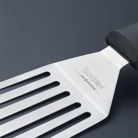 img 1 attached to 🍳 BOLEXINO Stainless Steel Slotted Spatula Turner - Versatile Kitchen Tool for Flipping and Turning Fish, Eggs, Meat, Dumplings - Ideal for Frying, Grilling, and More - Dishwasher Safe