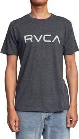 img 4 attached to RVCA Premium Stitch Sleeve Graphic Men's Clothing for Shirts