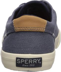 img 2 attached to Sperry Top Sider Striper Sneaker Black Boys' Shoes