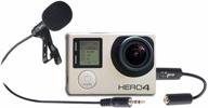 enhance your gopro hero videos with vidpro xm-g wired microphone logo