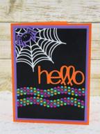 stamps life spider web halloween scrapbooking logo