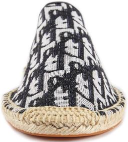 img 2 attached to Kentti Classic Espadrilles Black 8 8 5 Men's Shoes in Loafers & Slip-Ons