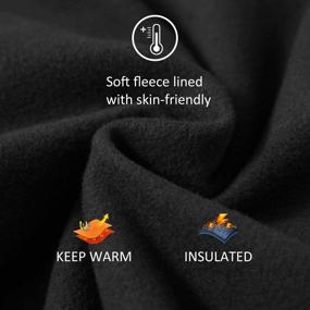 img 2 attached to 🔥 Stay Cozy and Stylish with BALEAF Women's Fleece Lined Winter Leggings: High Waisted Thermal Warm Yoga Pants with Pockets