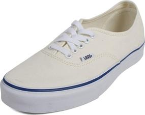 img 4 attached to Affordable Unisex Vans Authentic White Shoes in Men's and Women's Sizes