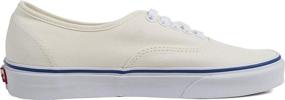 img 2 attached to Affordable Unisex Vans Authentic White Shoes in Men's and Women's Sizes