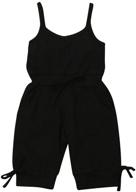 adorable balaflyie toddler jumpsuit overall outfits: girls' fashion made cute and comfortable! logo