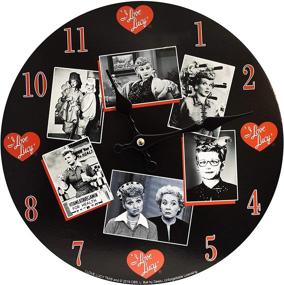img 2 attached to 🕰️ Classic Charm: Midsouth Products I Love Lucy Clock with Black and White Photos