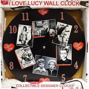 img 1 attached to 🕰️ Classic Charm: Midsouth Products I Love Lucy Clock with Black and White Photos