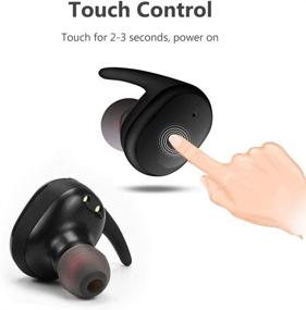 img 1 attached to Bluetooth Wireless Reduction Earphones Earbuds