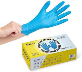 img 4 attached to 🧤 GlovesPlus 4 mil Powder-Free Nitrile Gloves - Disposable, Latex-Free, Non-Slip Surgical Gloves for Better Grip - Non-Sterile Medical Gloves