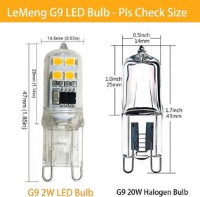 img 3 attached to Dimmable LeMeng Halogen Replacement with Enhanced SEO