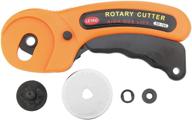 🔪 forsmooth 45mm rotary cutter with extra sharp steel blade: ideal for fabric, leather, and paper cutting - sewing, quilting, and crafts logo