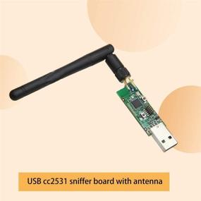 img 2 attached to 🔍 Acxico 1Pcs USB CC2531 Sniffer Board: Bluetooth 4.0 Wireless Zigbee Analyzer Module with External Antenna - Enhanced Connectivity and Monitoring Capabilities