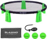 🏀 gosports slammo pro game set: upgraded edition with 3 pro balls, pump, and carrying case logo
