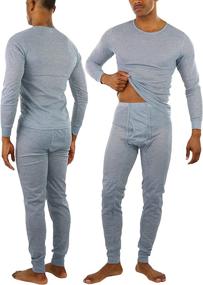 img 3 attached to 👕 Men's Thermal Set by ToBeInStyle