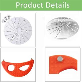 img 2 attached to 🔪 Jack Lalanne Power Juicer Replacement Blade with Crescent Tool - High-Quality Juicer Replacement Parts