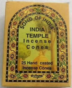 img 1 attached to Song India Temple Incense Cones Home Decor