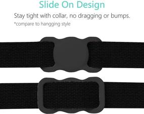 img 3 attached to Premium Silicone Sleeve for Airtag Dog Collar - Ultimate Protection for Your Pet's Strap Band