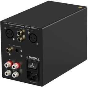 img 1 attached to SABAJ A20a: Powerful Balanced Stereo Power Amplifier with Infineon MA12070 Chip Hi-Fi Class D Amp, 150W x 2Ω, XLR RCA Inputs, Remote Control - Ideal for Home Speakers