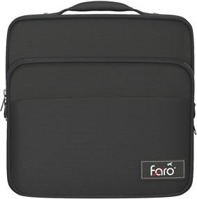 img 2 attached to 🎧 FARO Luxury Aviation Headset Carry Bag - Black, Premium Quality