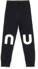 img 3 attached to 🧢 NUNUNU Leggings: Premium Soft Cotton Unisex Pants for Babies, Kids, and Teens – Perfect for Girls and Boys from Newborn to 14 years!