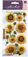 🌻 seo-optimized vellum stickers - sunflowers logo