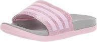 👟 adidas adilette comfort sandal - medium boys' footwear logo