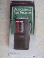radioshack microcassette tape recorder micro-21 logo