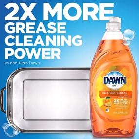img 3 attached to 🍊 Dawn Antibacterial Orange Scent Dish Soap, 56 Fl Oz (2-Pack) - Effective Cleaning Power with Varying Packaging