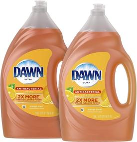 img 4 attached to 🍊 Dawn Antibacterial Orange Scent Dish Soap, 56 Fl Oz (2-Pack) - Effective Cleaning Power with Varying Packaging