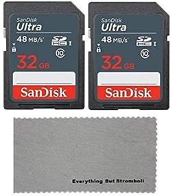 img 2 attached to 📸 High-Speed SanDisk 32 GB SDHC Memory Cards for Bestguarder HD IP66 Infrared Night Vision Game & Trail Hunting Scouting Ghost Camera - Bundle with Everything But Stromboli MicroFiber Cloth (2 Pack)