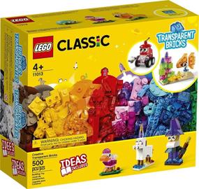 img 1 attached to 🔍 Unleash Your Imagination with LEGO Creative Transparent Building Set