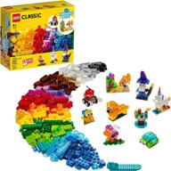 🔍 unleash your imagination with lego creative transparent building set logo