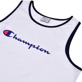 img 3 attached to 🏊 Champion Men's Tall Swim Script Clothing and Shirts
