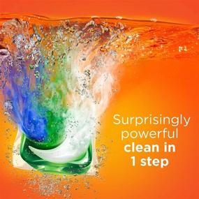 img 2 attached to 🌊 Tide Pods Liquid Laundry Detergent Pacs, Original Scent - 42 Count: Powerful Cleaning in Convenient Pacs!