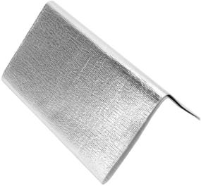 img 2 attached to 🔥 HiwowSport Aluminized Heat Shield: Superior Adhesive Backed Thermal Barrier Sleeve (10'' X 24'')