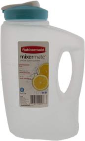 img 2 attached to 💦 Резиновые кувшины MixerMate от Rubbermaid 7Е59RDCHILI: 3 Кварты, Случайные цвета - Оставайтесь Гидратированными в Стиле!