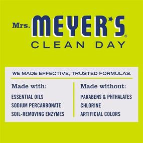 img 1 attached to 🍋 Mrs. Meyer's Clean Day Automatic Dishwasher Pods, Cruelty-Free Formula Dish Soap Tablets, Lemon Verbena Scent, 20 Count - 3 Pack (Total 60 Pods)