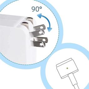 img 4 attached to 🔌 High-Quality Universal Charger: 45W Power Adapter for Mac Book Air 11-inch and 13-inch with Magnetic T-Tip Connector