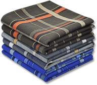 🌈 zenssia cotton handkerchiefs: vibrant assorted colors for every occasion logo