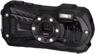 📸 pentax optio wg-2 kit: durable waterproof camera for outdoor enthusiasts logo