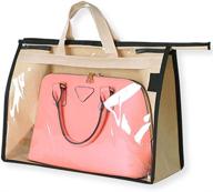👜 dustproof women's accessories space saving organizer: olizee handbags solution logo